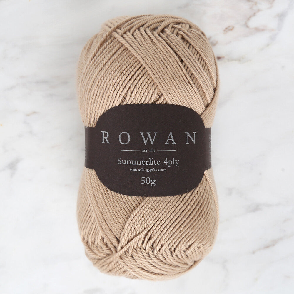 Rowan Summerlite 4Ply 50gr Bej El Örgü İpi - 00438